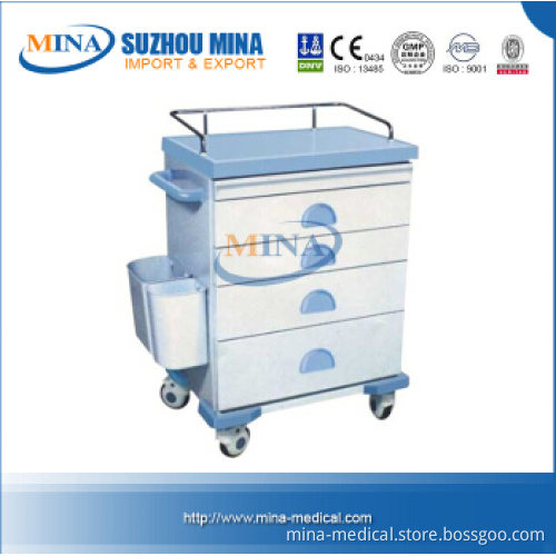Medical Trolley Plastic Anesthesia Trolley (MINA-EC01)